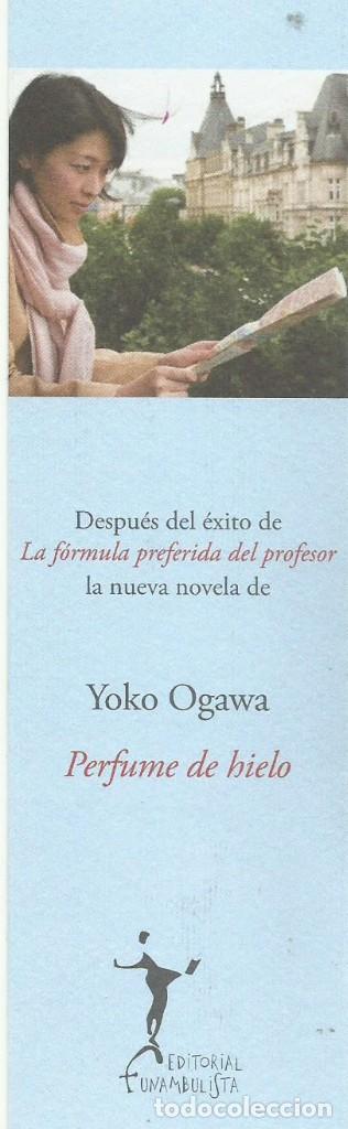 Collectables Bookmark: Macapaginas editorial Funambulista perfume de hielo 2