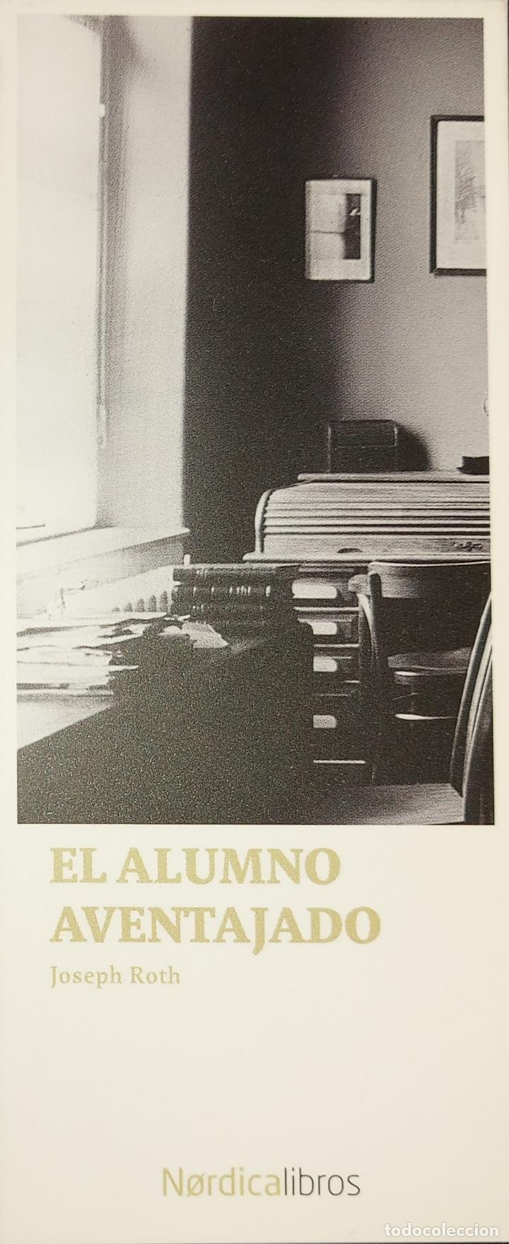 Coleccionismo Marcap&aacute;ginas: MARCAPAGINAS - NORDICA LIBROS - EL ALUMNO AVENTAJADO - JOSEPH ROTH