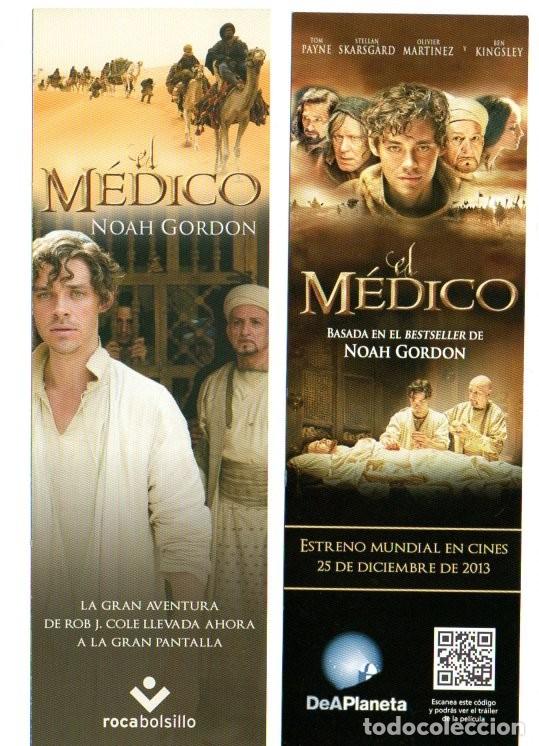 Collectionnisme Marque-pages: MARCAPAGINAS, EL MEDICO. NOAH GORDON. ROCA BOLSILLO.