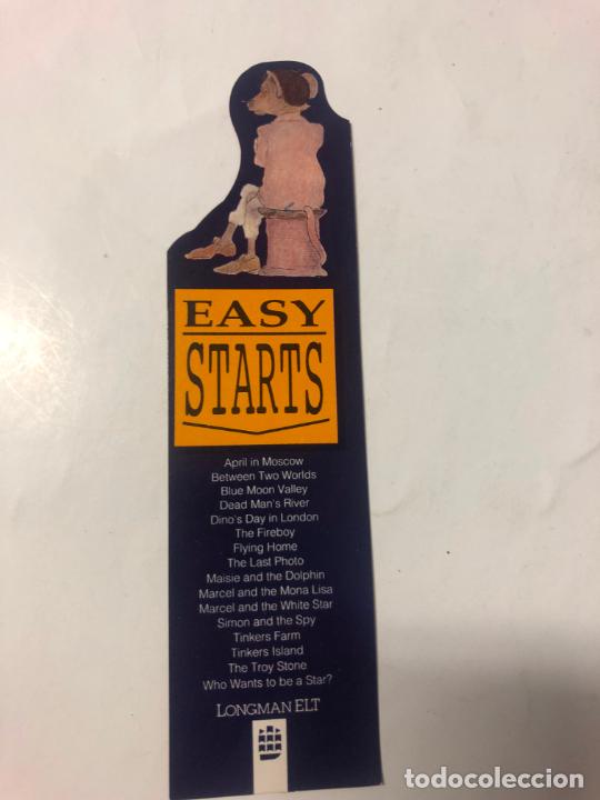 Collectionnisme Marque-pages: MARCAPAGINAS PROMOCIONAL DE LA COLECCION EASY STARTS PARA ESTUDIANTES DE INGLES DE EDITORIAL LONGMAN