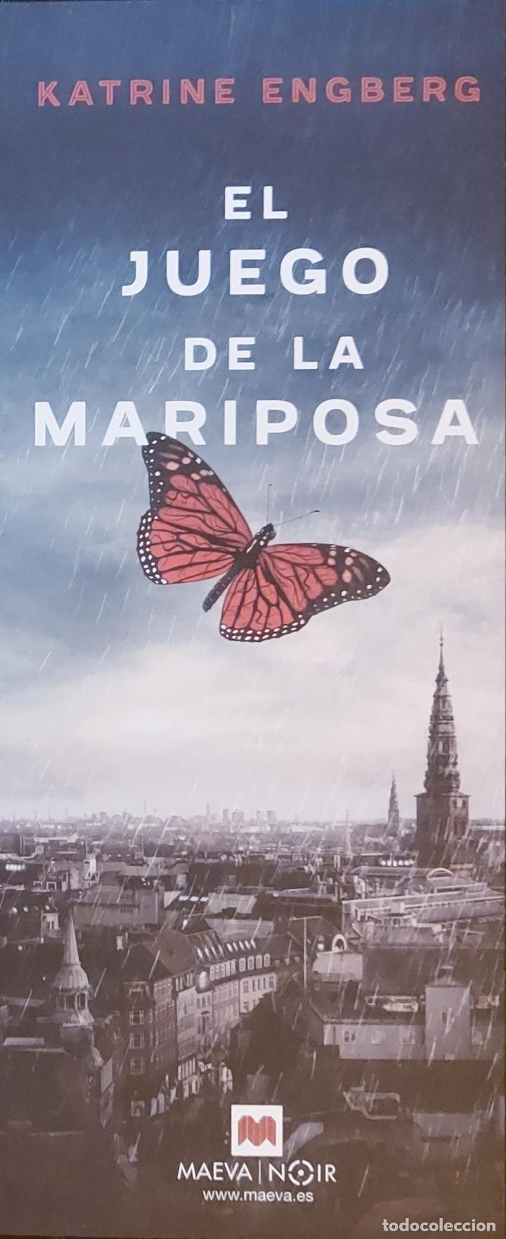 Coleccionismo marcap&aacute;ginas: MARCAPAGINAS - MAEVA - EL JUEGO DE LA MARIPOSA .KATRINE ENGBERG-