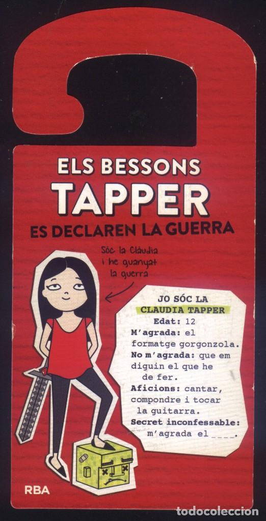 Coleccionismo marcap&aacute;ginas: M-7908- MARCAP&Aacute;GINAS TROQUELADO. ELS BESSONS TAPPER. RBA.