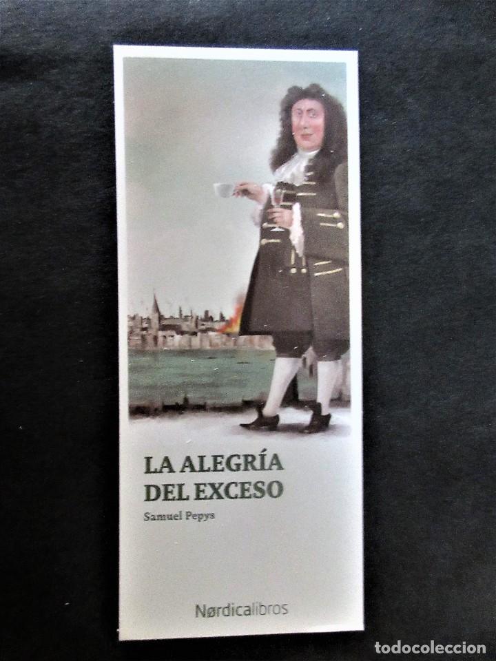 Coleccionismo marcap&aacute;ginas: Marcapaginas editorial Nordica la alegra del exceso