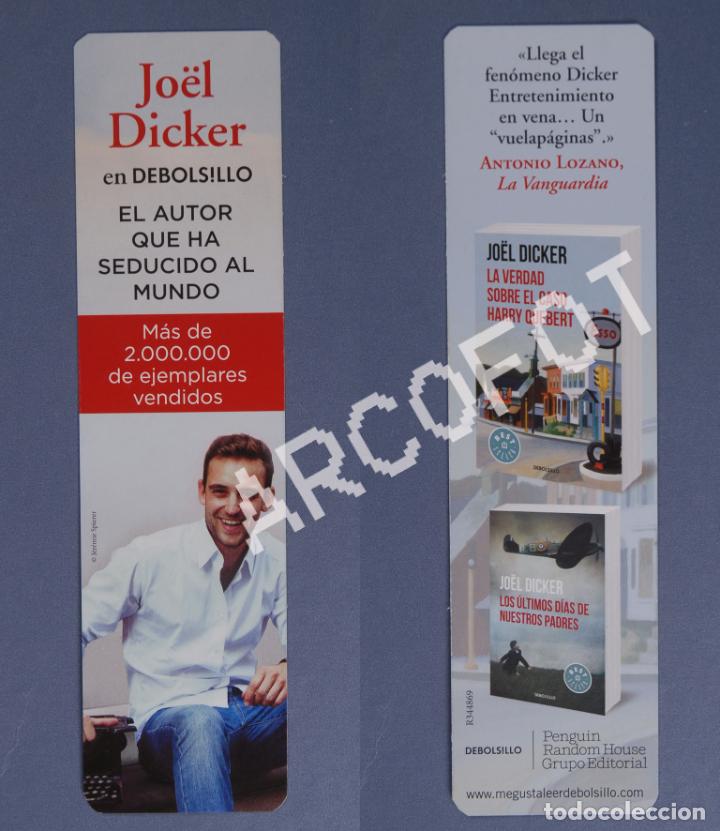 Coleccionismo marcap&aacute;ginas: MARCAP&Aacute;GINAS - JOEL DICKER - DEBOLSILLO - Foto 1