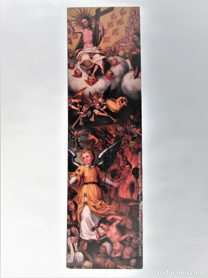 Coleccionismo marcap&aacute;ginas: Marcapaginas Museo de Historia de l' Hospitalet ( Retablo de l'iglesia de l'Hopitalet )