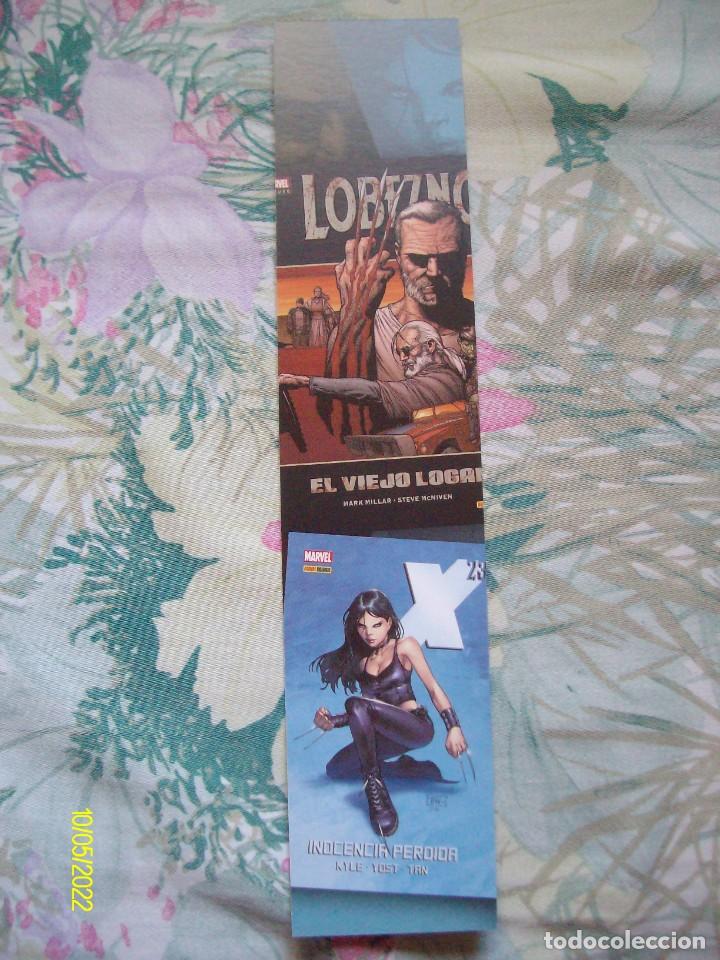 Coleccionismo marcap&aacute;ginas: MARCAPAGINAS LOBEZNO PANINI COMICS WOLVERINE MARVEL - Foto 2