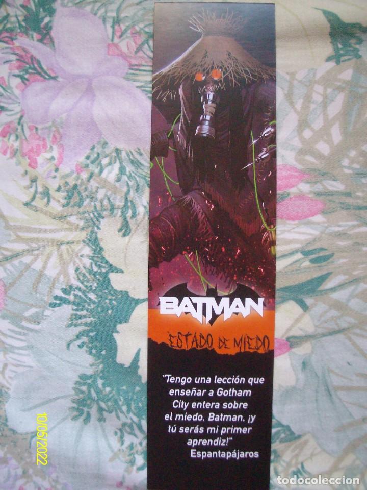 Coleccionismo marcap&aacute;ginas: MARCAPAGINAS BATMAN ESTADO DE MIEDO ESPANTAPAJAROS DC ECC - Foto 1