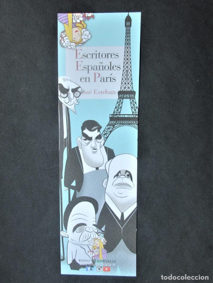 Collectionnisme Marque-pages: Marcapaginas editorial Rio de Cordelia escritores Espa&ntilde;oles en Paris