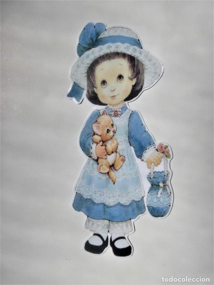 Sammeln von Lesezeichen: Marcapaginas troquelado ni&ntilde;a