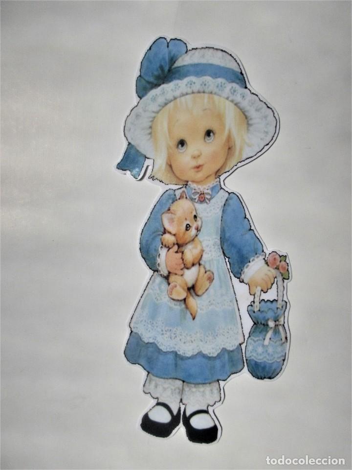 Sammeln von Lesezeichen: Marcapaginas troquelado ni&ntilde;a