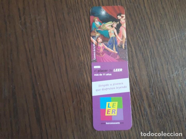 Collectionnisme Marque-pages: marcap&aacute;ginas, punto de libro, el placer de leer, Cuentos de la Alhambra, Susaeta.