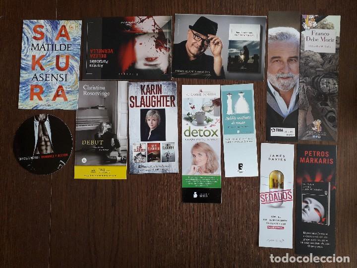 Sammeln von Lesezeichen: lote de 12 marcap&aacute;ginas, puntos de libro de editoriales