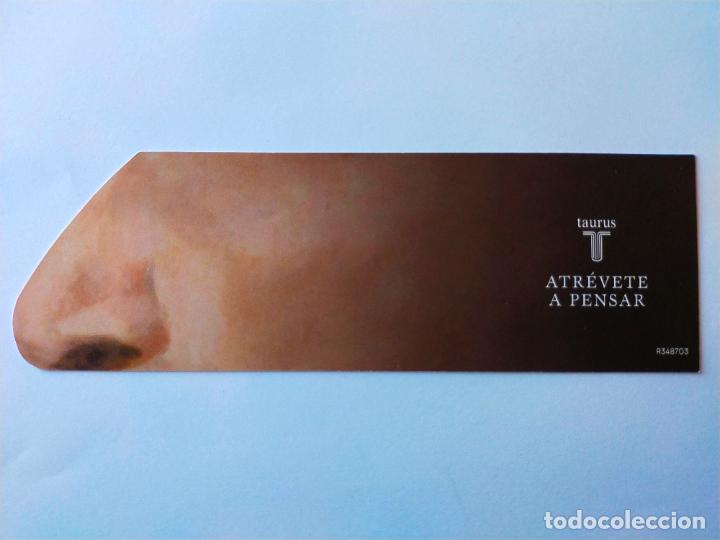 Coleccionismo Marcap&aacute;ginas: MARCAPAGINAS TROQUELADO ODORAMA - FEDERICO KUKSO - TAURUS - ATREVETE A PENSAR
