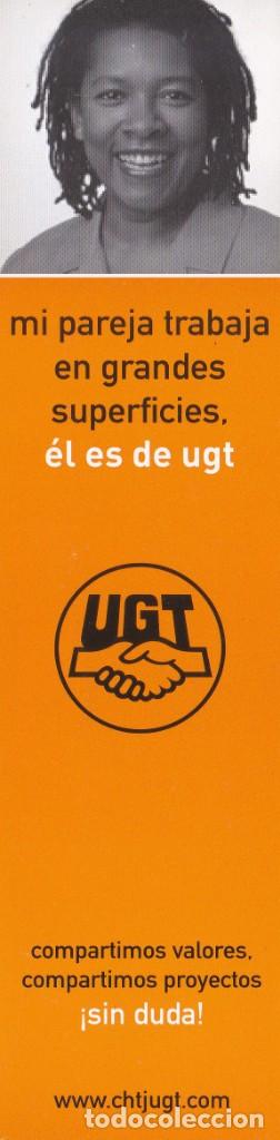 Coleccionismo marcap&aacute;ginas: MARCAPAGINAS SINDICATO UGT - Foto 2