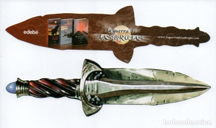 Collectables Bookmark: MARCAPAGINAS TROQUELADO, LA GUERRA DE LAS BRUJAS. EDEB&Eacute;.