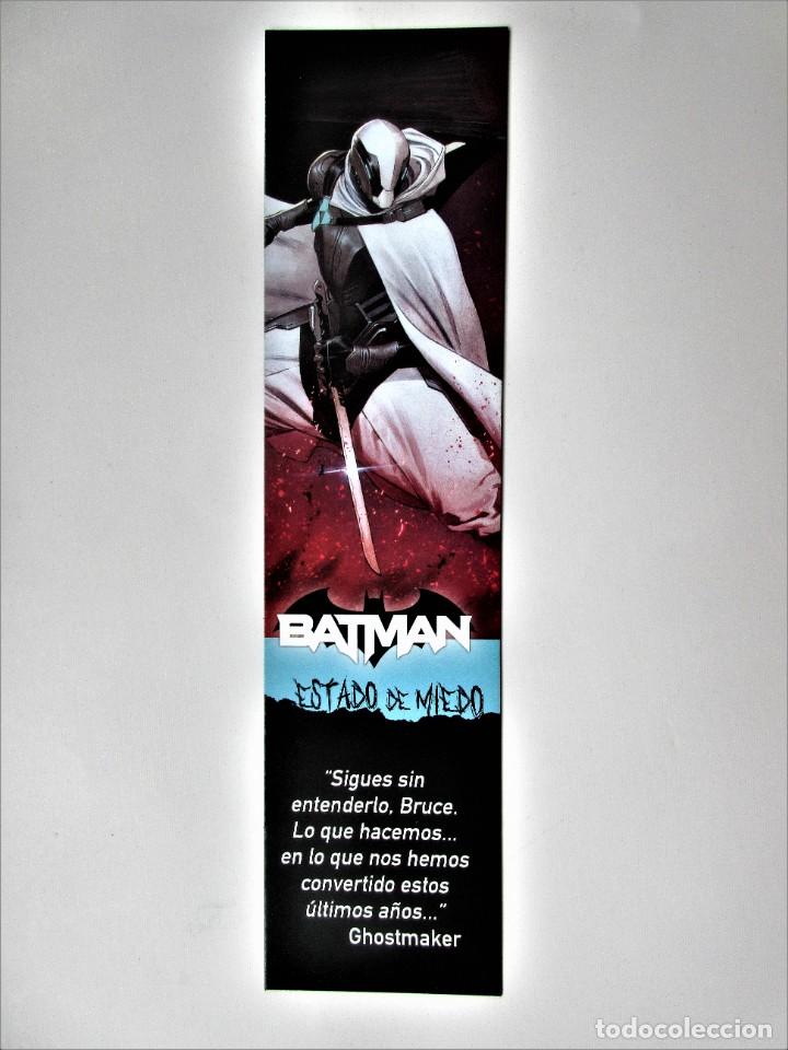 Coleccionismo marcap&aacute;ginas: Marcapaginas de Batman estado de miedo 1