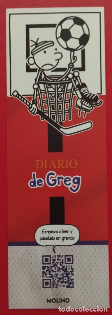 Coleccionismo marcap&aacute;ginas: Marcap&aacute;ginas Diario de Greg. - Foto 1