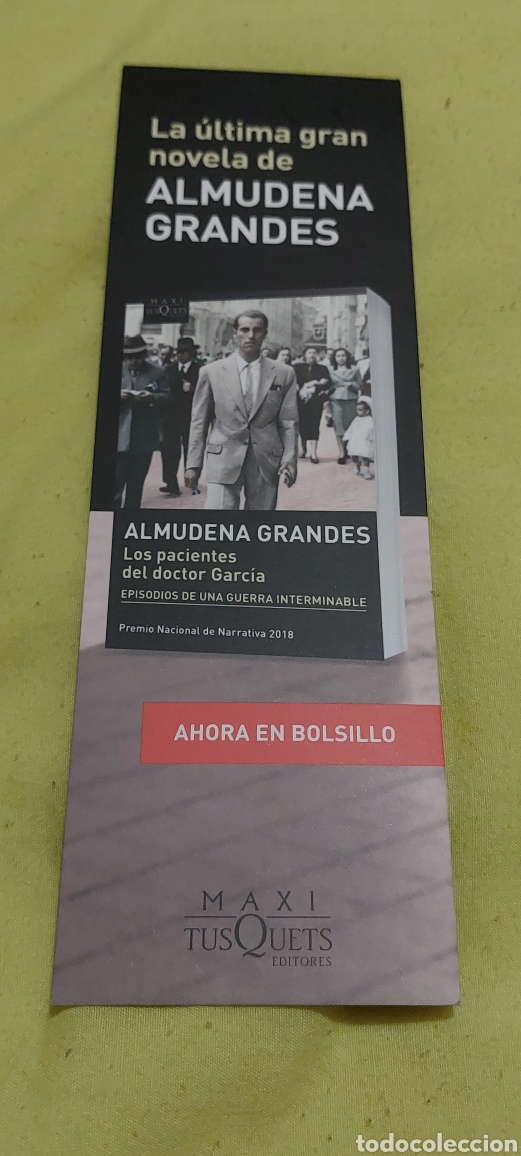 Coleccionismo Marcap&aacute;ginas: Marcap&aacute;ginas Editorial TusQuets