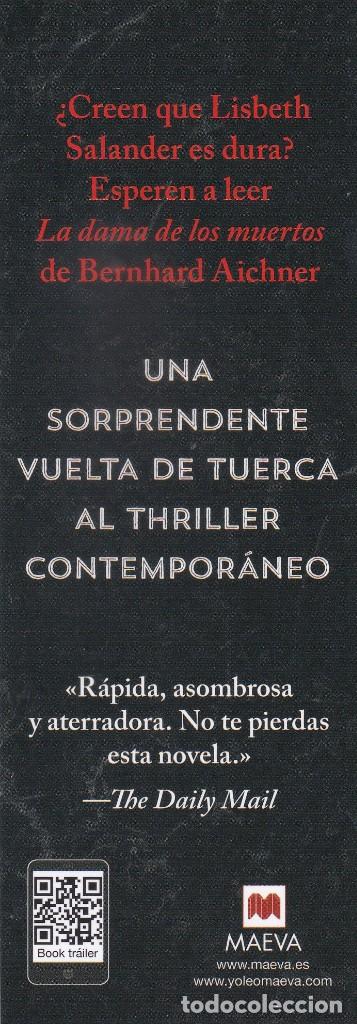 Coleccionismo marcap&aacute;ginas: MARCAPAGINAS MAEVA. LA DAMA DE LOS MUERTOS - Foto 2