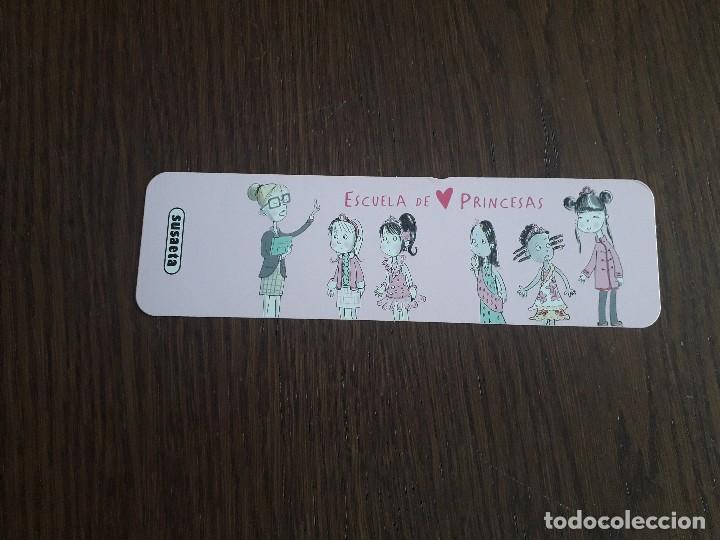 Coleccionismo marcap&aacute;ginas: marcap&aacute;ginas, punto de libro, escuela de princesas, Susaeta.