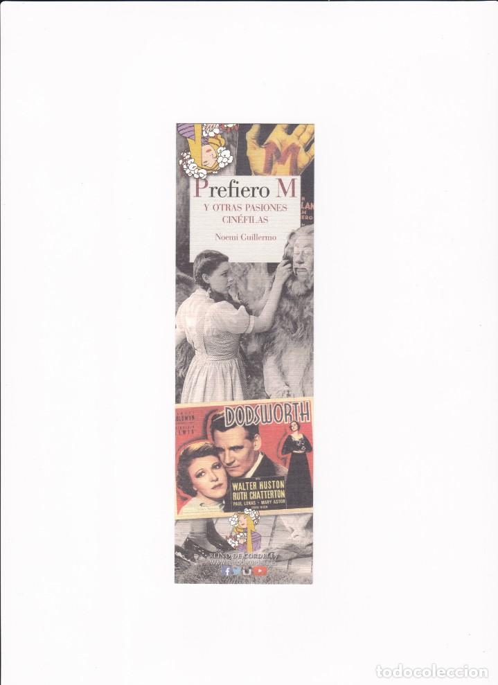 Sammeln von Lesezeichen: Marcapaginas editorial Reino de Cordelia Prefiero M y otras pasiones cin&eacute;filas