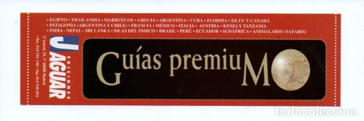 Coleccionismo Marcap&aacute;ginas: MARCAPAGINAS, GUIAS PREMIUM. EDICIONES JAGUAR. (ROJO)