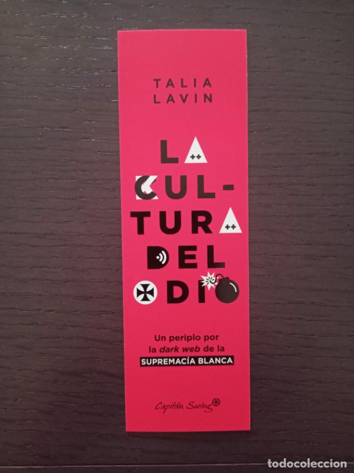 Coleccionismo marcap&aacute;ginas: MARCAP&Aacute;GINAS. CAPIT&Aacute;N SWING. TALIA LAVIN. LA CULTURA DEL ODIO
