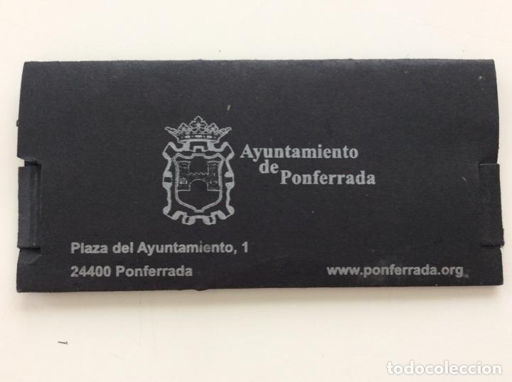 Coleccionismo marcap&aacute;ginas: MARCA P&Aacute;GINAS CON RELIEVE DE UN RINC&Oacute;N DE PONFERRADA. ORIGINAL E IMPECABLE - Foto 6