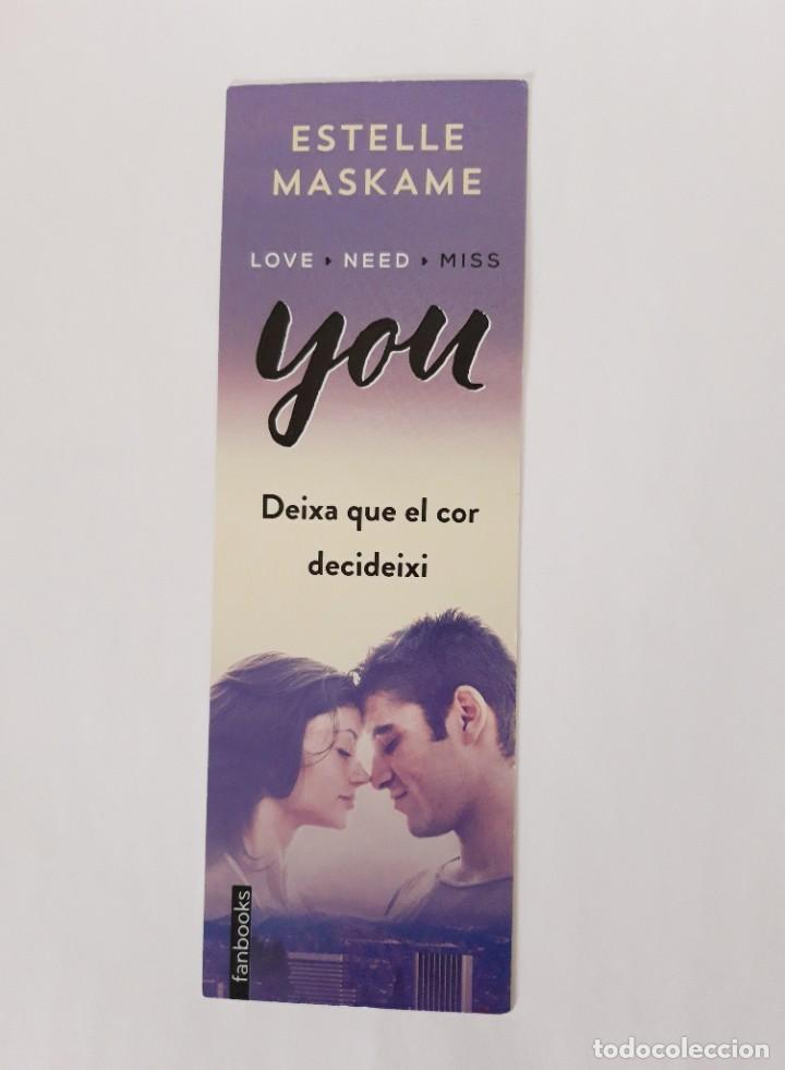 Coleccionismo Marcap&aacute;ginas: Marcap&aacute;ginas Libro Saga You Estelle Maskame