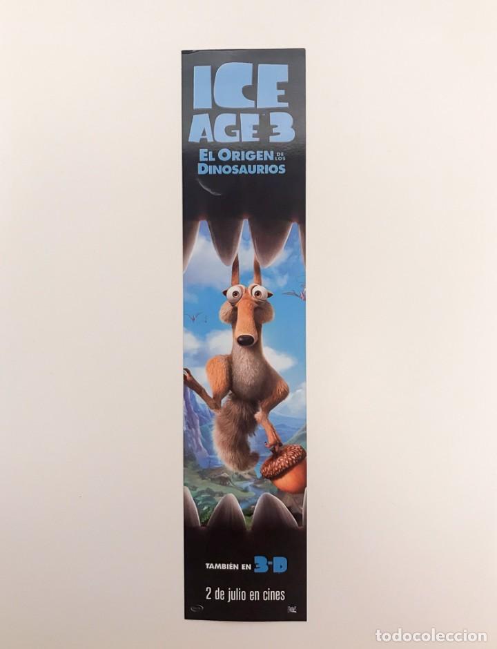 Coleccionismo marcap&aacute;ginas: MARCAP&Aacute;GINAS - ICE AGE 3 EL ORIGEN DE LOS DINOSAURIOS - Foto 1