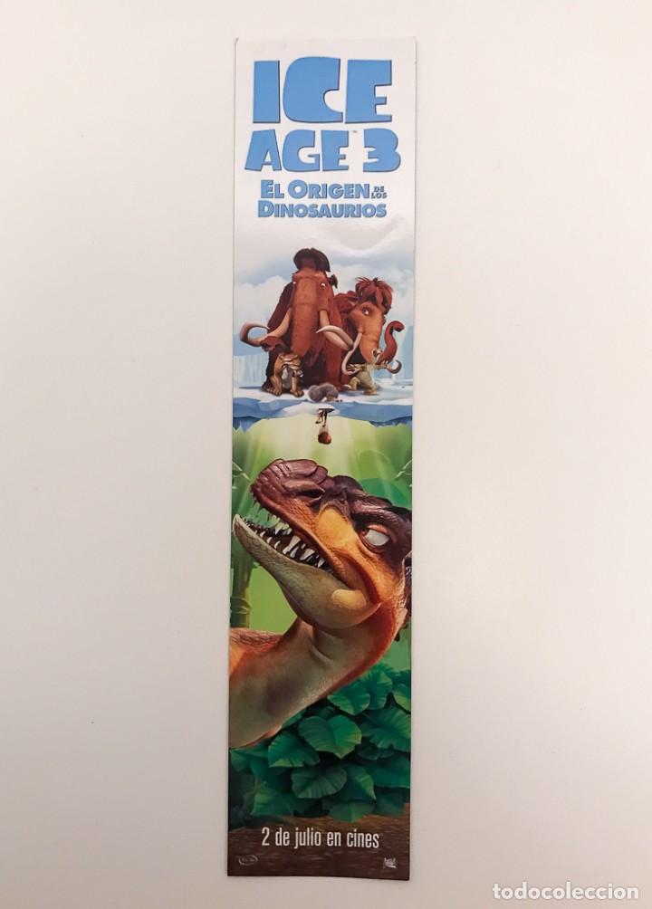 Coleccionismo marcap&aacute;ginas: MARCAP&Aacute;GINAS - ICE AGE 3 EL ORIGEN DE LOS DINOSAURIOS - Foto 2