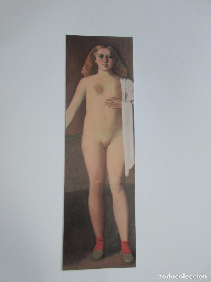 Coleccionismo marcap&aacute;ginas: Marcapaginas ( muchacha ante el espejo ) ( Museo Thyssen )