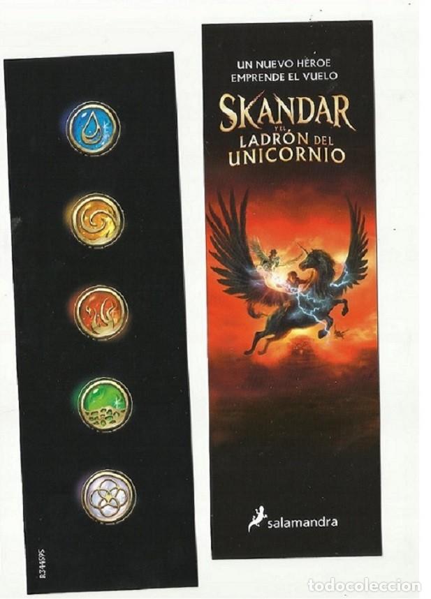 Coleccionismo marcap&aacute;ginas: marcap&aacute;ginas Skandar, editorial Salamandra - Foto 1