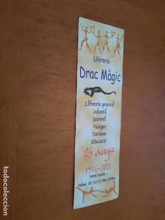 Coleccionismo marcap&aacute;ginas: DRAC MAGIC. MARCAPAGINAS. LIBRER&Iacute;A. UNA CARA. BUEN ESTADO c-1