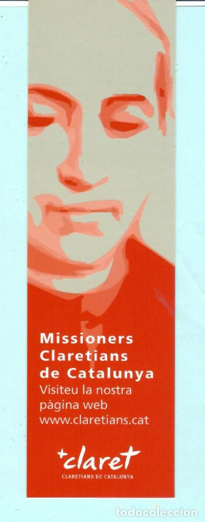 Collectables Bookmark: Bonito Marcap&aacute;ginas de Edici&oacute;n De Librer&iacute;a Claret Misiones Claretianas de Catalu&ntilde;a