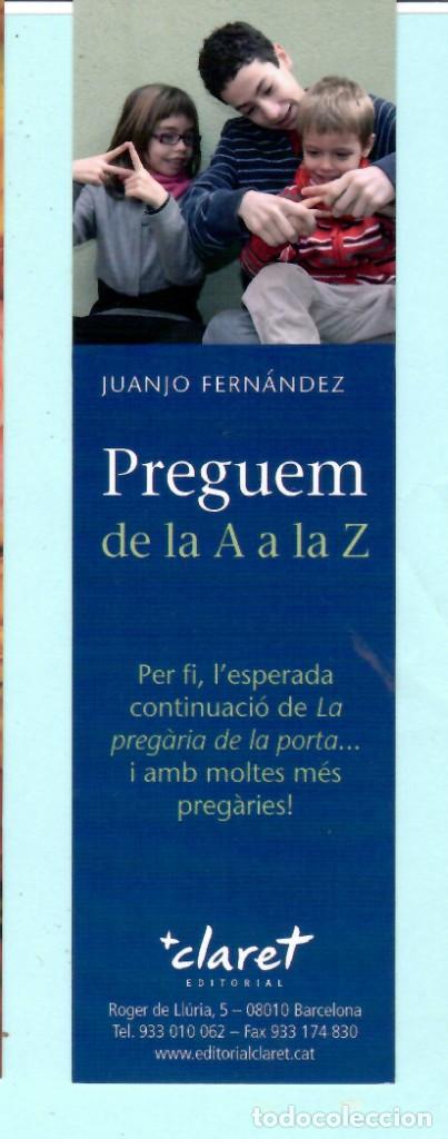 Collectables Bookmark: Bonito Marcap&aacute;ginas de Edici&oacute;n De Librer&iacute;a Claret Preguem de la a a la z