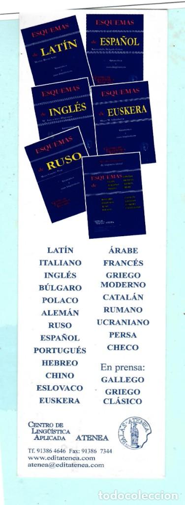 Sammeln von Lesezeichen: MARCAP&Aacute;GINAS EDITORIAL ATENEA T&Iacute;TULO CENTRO DE LING&Uuml;&Iacute;STICA APLICADA