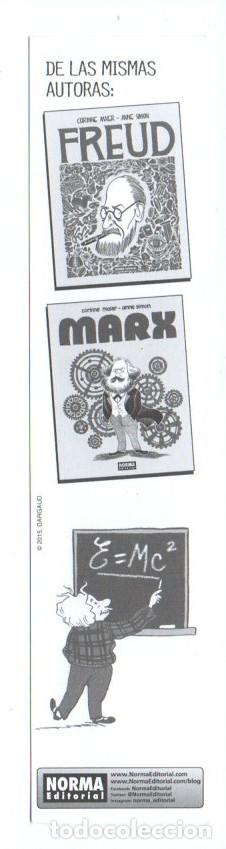 Coleccionismo marcap&aacute;ginas: MARCAPAGINAS, EINSTEIN, NORMA EDITORIAL. - Foto 2