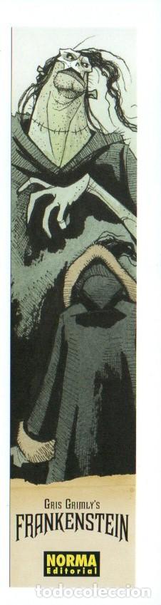 Coleccionismo Marcap&aacute;ginas: MARCAPAGINAS, FRANKENSTEIN, GRIS GRIMLY'S, NORMA EDITORIAL.