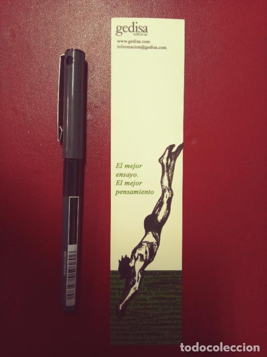 Coleccionismo Marcap&aacute;ginas: Marcap&aacute;ginas Editorial Gedisa. El mejor ensayo, el mejor pensamiento