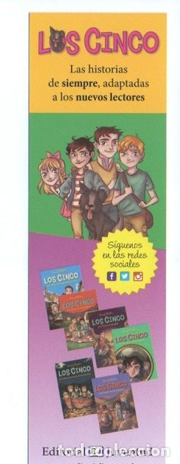 Coleccionismo Marcap&aacute;ginas: MARCAPAGINAS, LOS CINCO. EDITORIAL JUVENTUD.