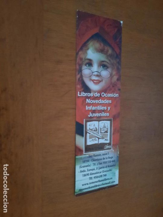 Coleccionismo Marcap&aacute;ginas: LIBRER&Iacute;A OCASI&Oacute;N. MARCAPAGINAS. DOBLE CARA. IGUAL. BUEN ESTADO. DIFICIL C-1