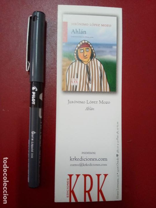 Coleccionismo marcap&aacute;ginas: Marcap&aacute;ginas KRK ediciones: Ahl&aacute;n, Jer&oacute;nimo L&oacute;pez / Los dramaturgos hablan, Gabrielle