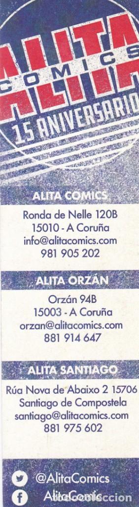 Coleccionismo marcap&aacute;ginas: MARCAPAGINAS ALITA COMICS - Foto 2