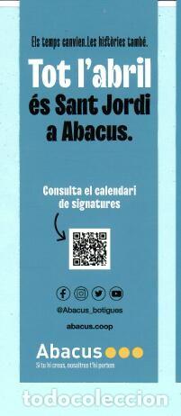 Coleccionismo marcap&aacute;ginas: MARCAP&Aacute;GINAS EDITOR ABACUS T&Iacute;TULO ELS DRACS DE DEB&Oacute; DEVOREN LLIBRES - Foto 2
