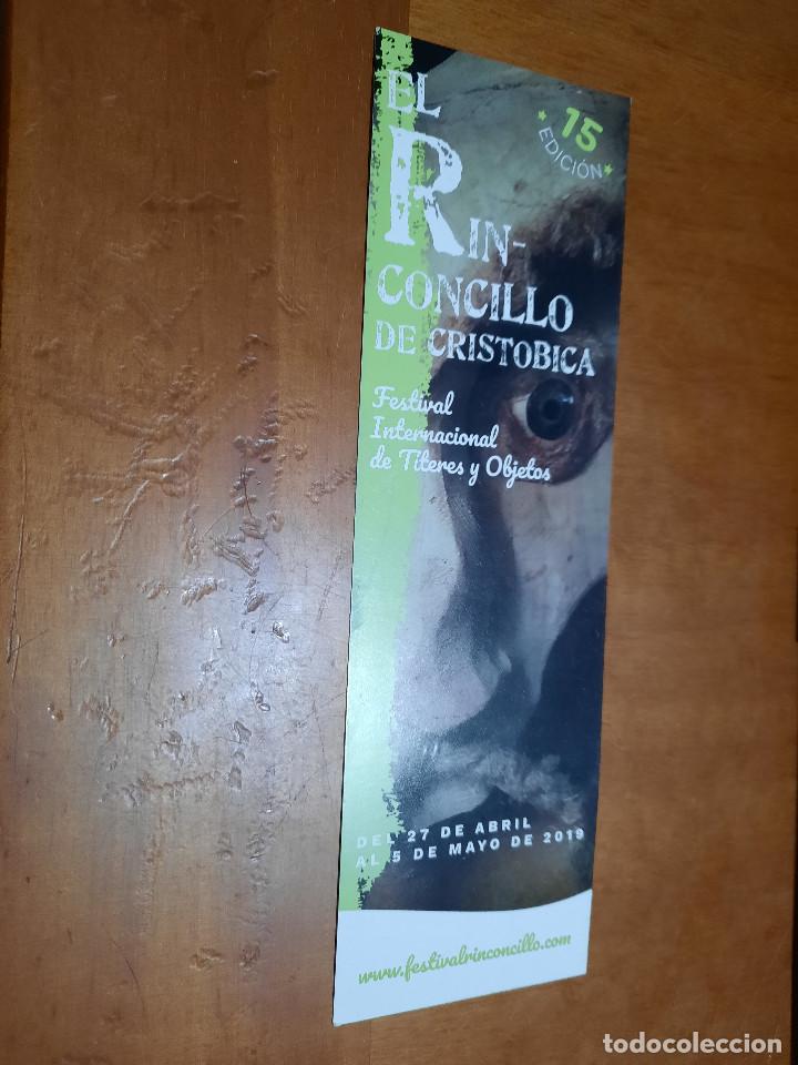 Coleccionismo Marcap&aacute;ginas: EL RINCONCILLO DE CRISTOBICA. T&Iacute;TERES. MARCAPAGINAS. DOBLE CARA. COMO NUEVA. DIFICIL C-1