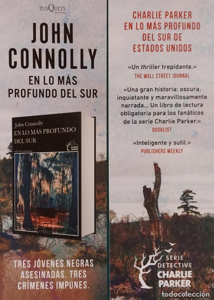 Coleccionismo Marcap&aacute;ginas: MARCAP&Aacute;GINAS - TUSQUETS - EN LO MAS PROFUNDO DEL SUR - JOHN CONNLLY