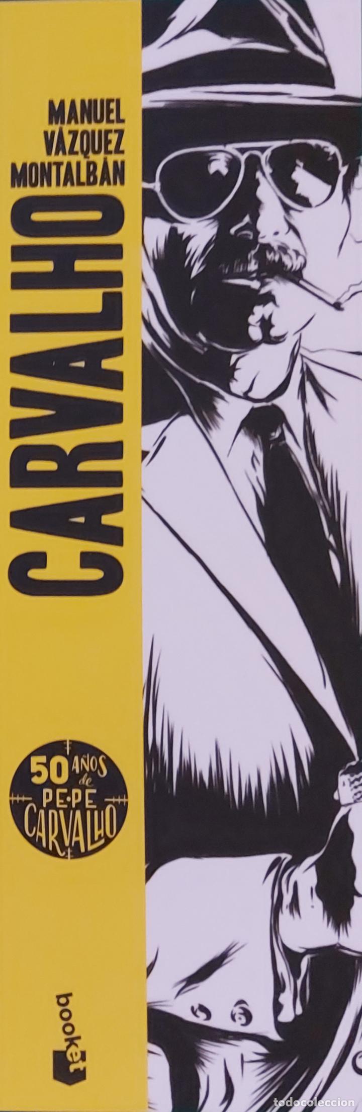 Coleccionismo marcap&aacute;ginas: MARCAP&Aacute;GINAS - BOOKET - 50 A&Ntilde;OS DE PEPE CARVALHO .MANUEL VAZQUEZ MONTALBAN-