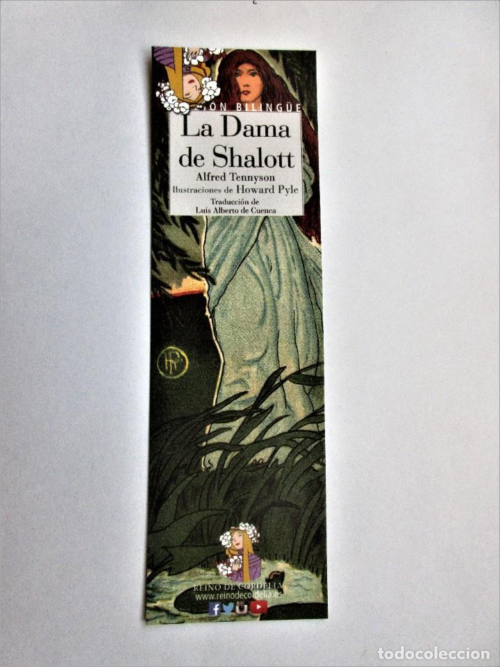 Sammeln von Lesezeichen: Marcapaginas editorial Reino de Cordelia la Dama de Shalott