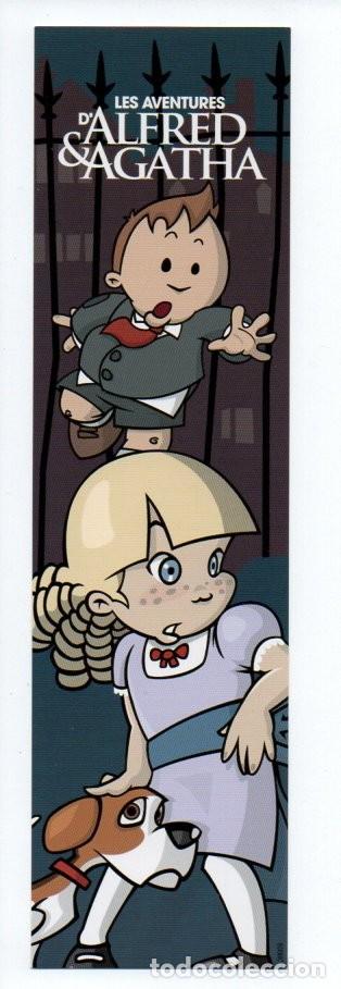 Coleccionismo Marcap&aacute;ginas: MARCAPAGINAS, LES AVENTURES DE ALFRED & AGATHA. EDEB&Eacute;.